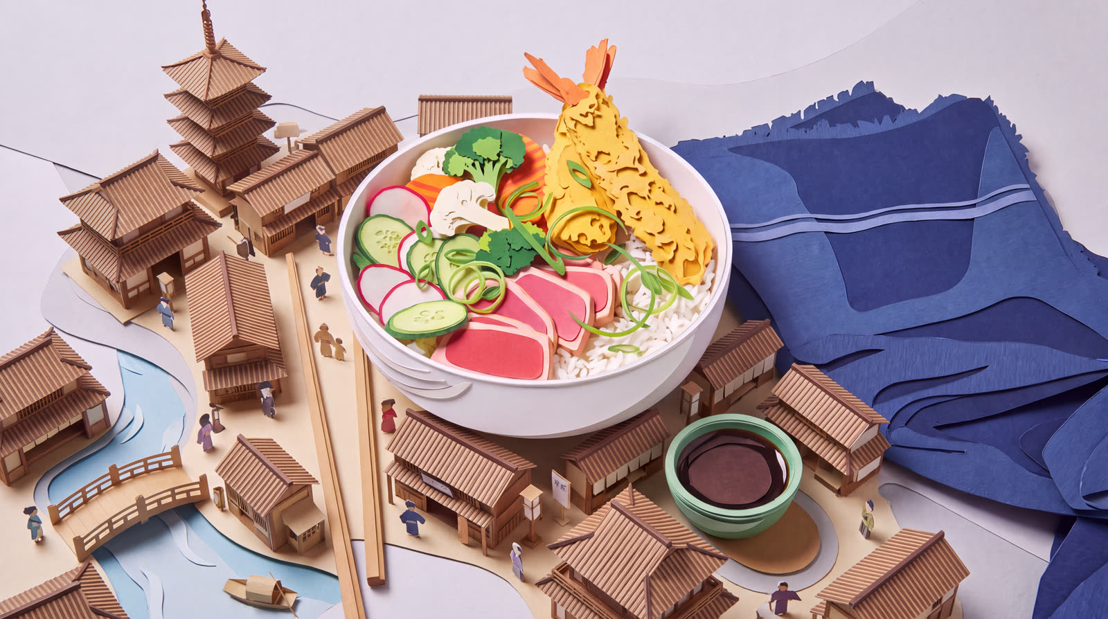 IKI — food and textile still life
