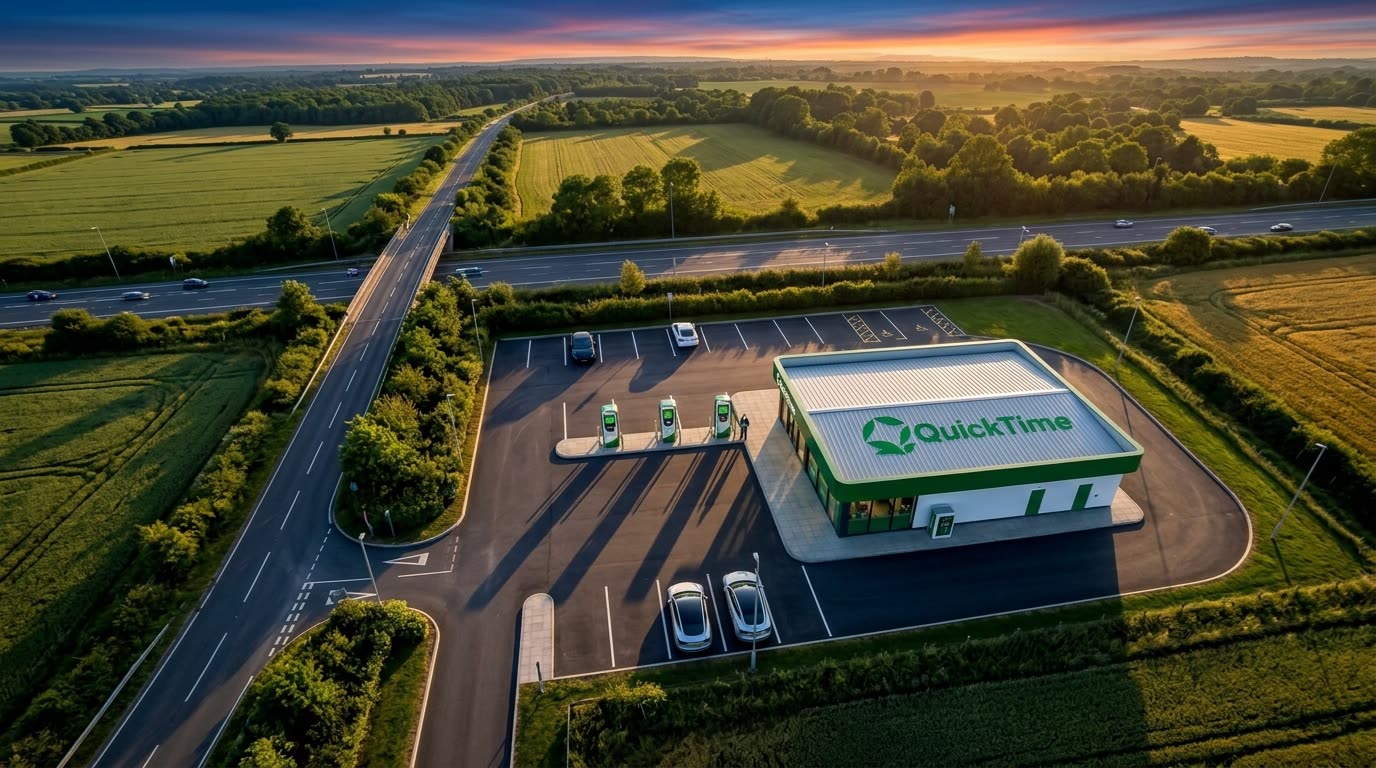 QuickView facility — aerial render